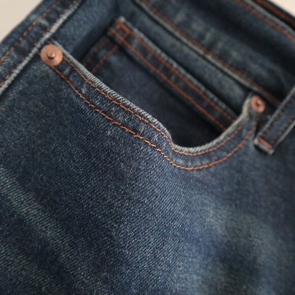 Levi Strauss Signature Heritage high rise straight jeans, blue, size 12 - Picture 3 of 6